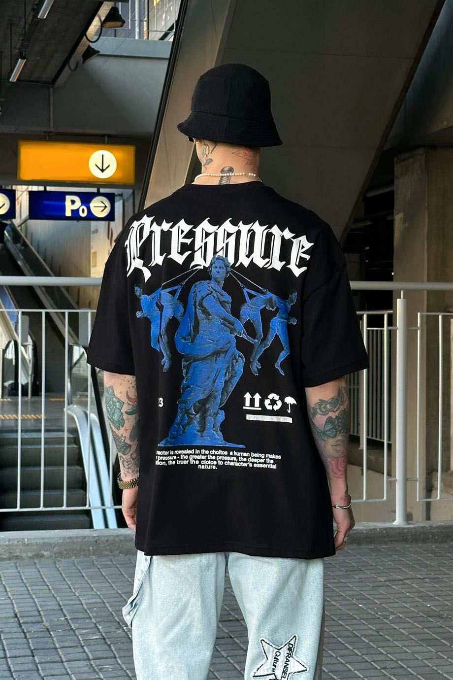 Pressure Oversize T-Shirt - Baggy Vibes
